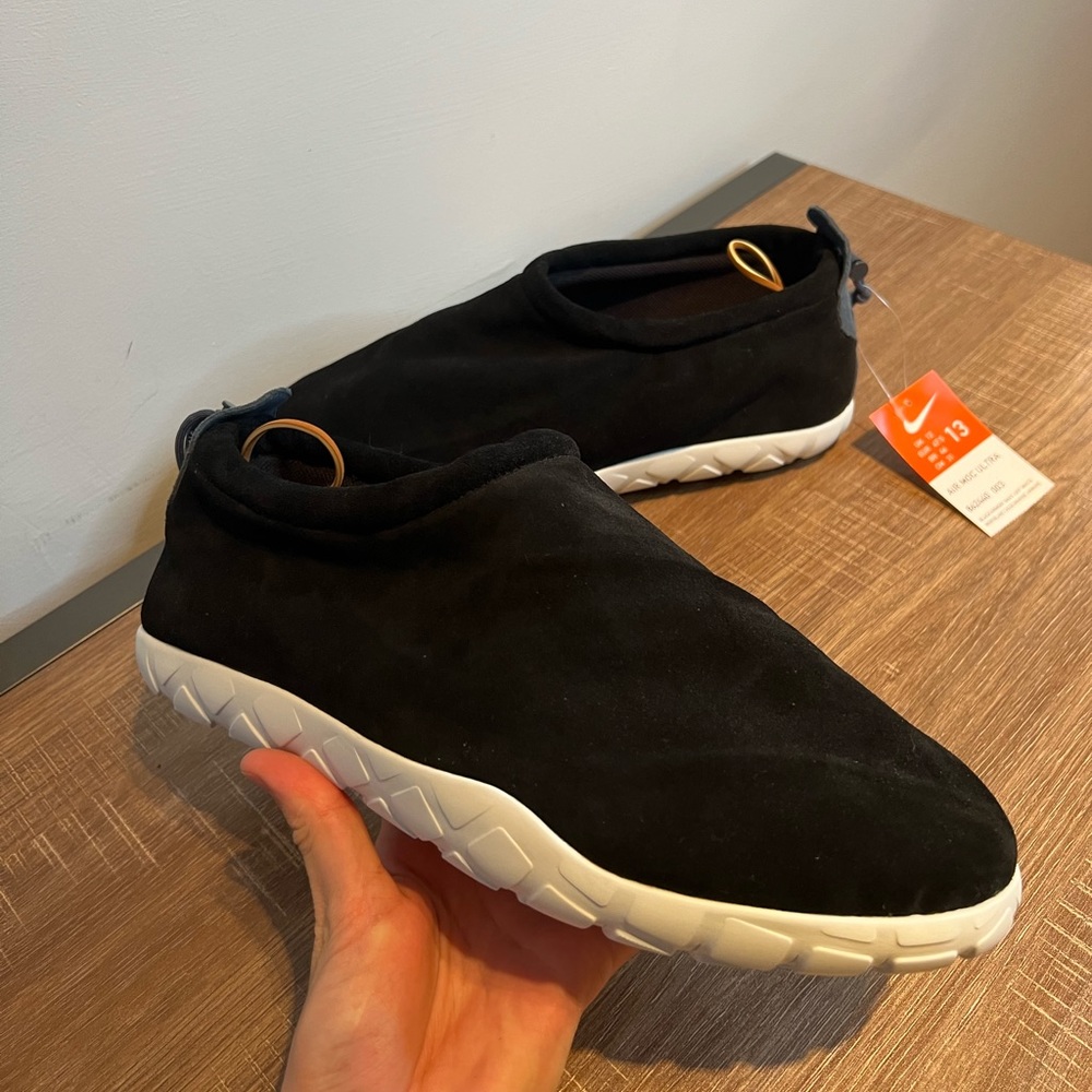 2016 Nike Air‎ Moc Ultra Black Armory 862440-003 Sneakers Mens Size 13